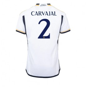 Real Madrid Daniel Carvajal #2 Hemmakläder 2023-24 Kortärmad